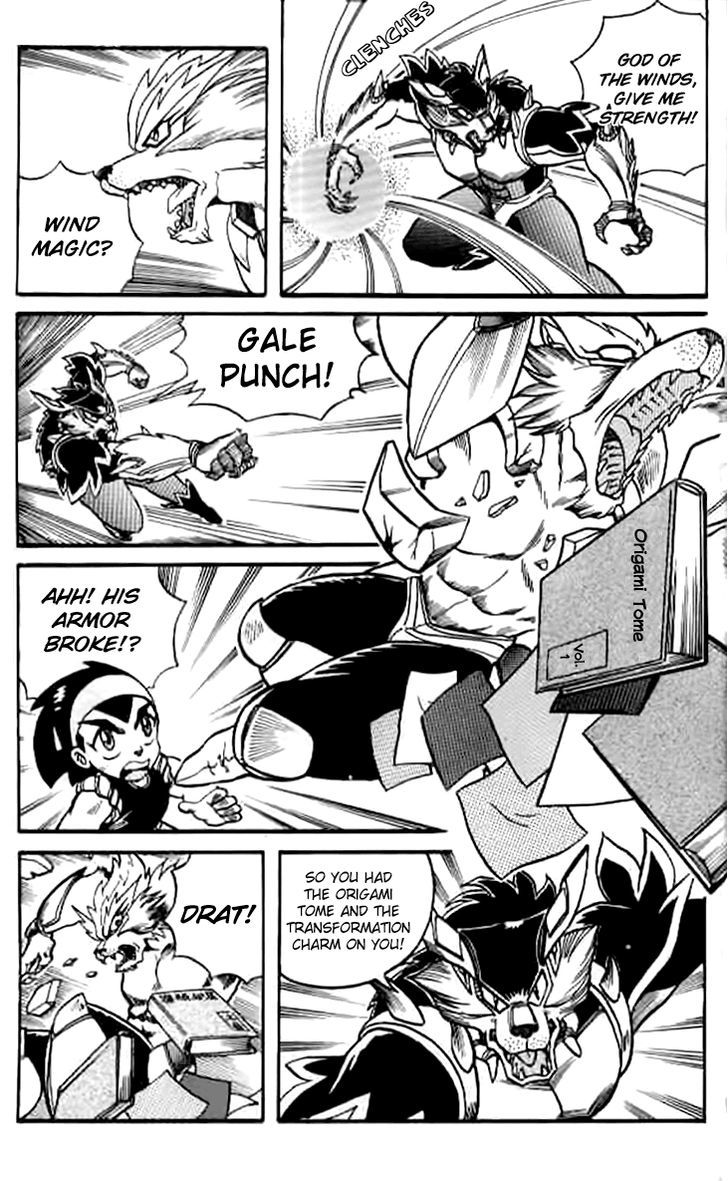 Origami Fighter Chapter 1 page 13 - Chapter 1 : An Unknown Visitor