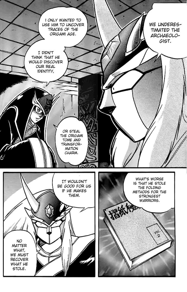 Origami Fighter Chapter 1 page 18 - Chapter 1 : An Unknown Visitor