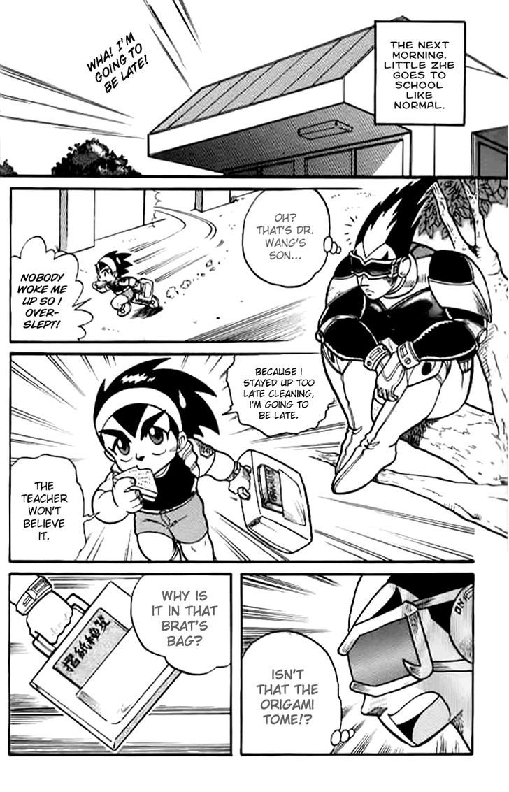 Origami Fighter Chapter 1 page 22 - Chapter 1 : An Unknown Visitor