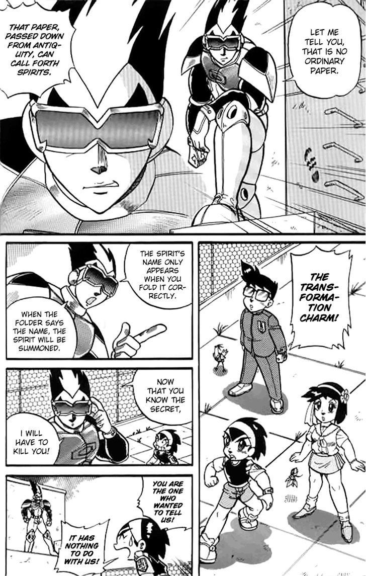 Origami Fighter Chapter 1 page 30 - Chapter 1 : An Unknown Visitor
