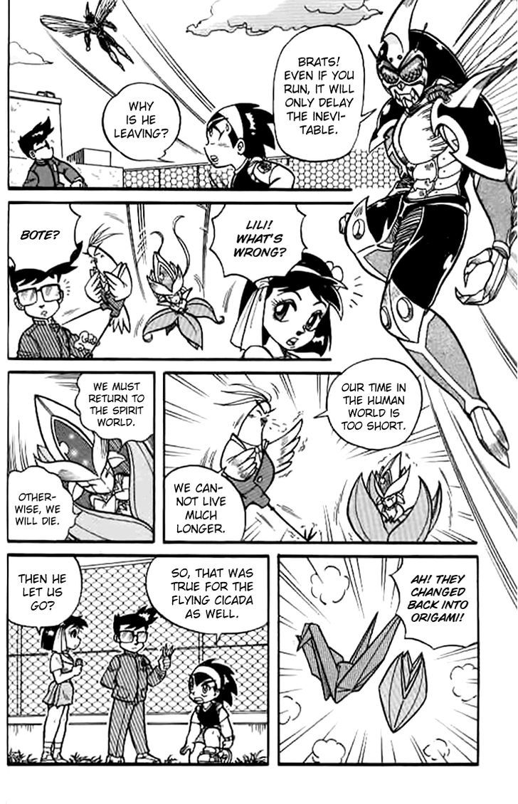Origami Fighter Chapter 1 page 36 - Chapter 1 : An Unknown Visitor