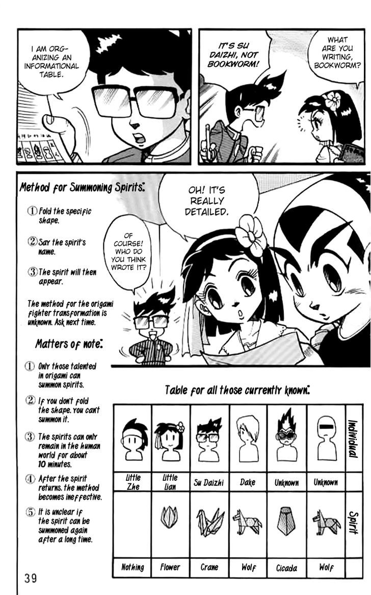 Origami Fighter Chapter 1 page 39 - Chapter 1 : An Unknown Visitor