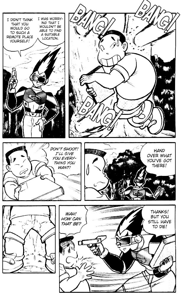 Origami Fighter Chapter 2 page 6 - Chapter 2 : Red Dragon