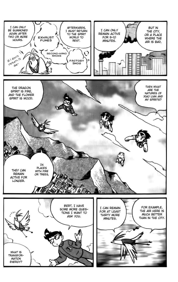 Origami Fighter Chapter 3 page 13 - Chapter 3 : Another Kind of Transformation Charm