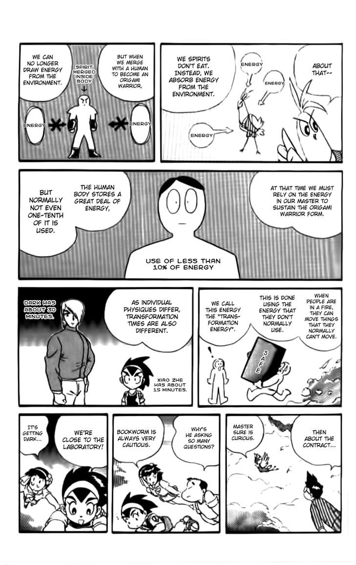Origami Fighter Chapter 3 page 14 - Chapter 3 : Another Kind of Transformation Charm