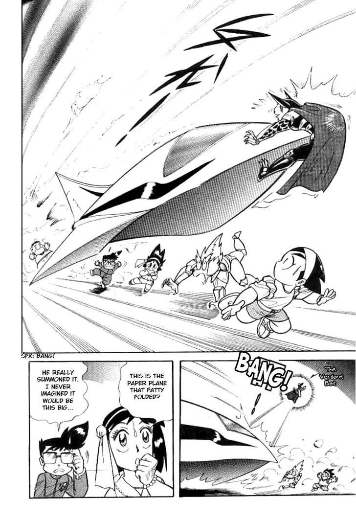 Origami Fighter Chapter 4 page 27 - Chapter 4 : The Ancient Ruins