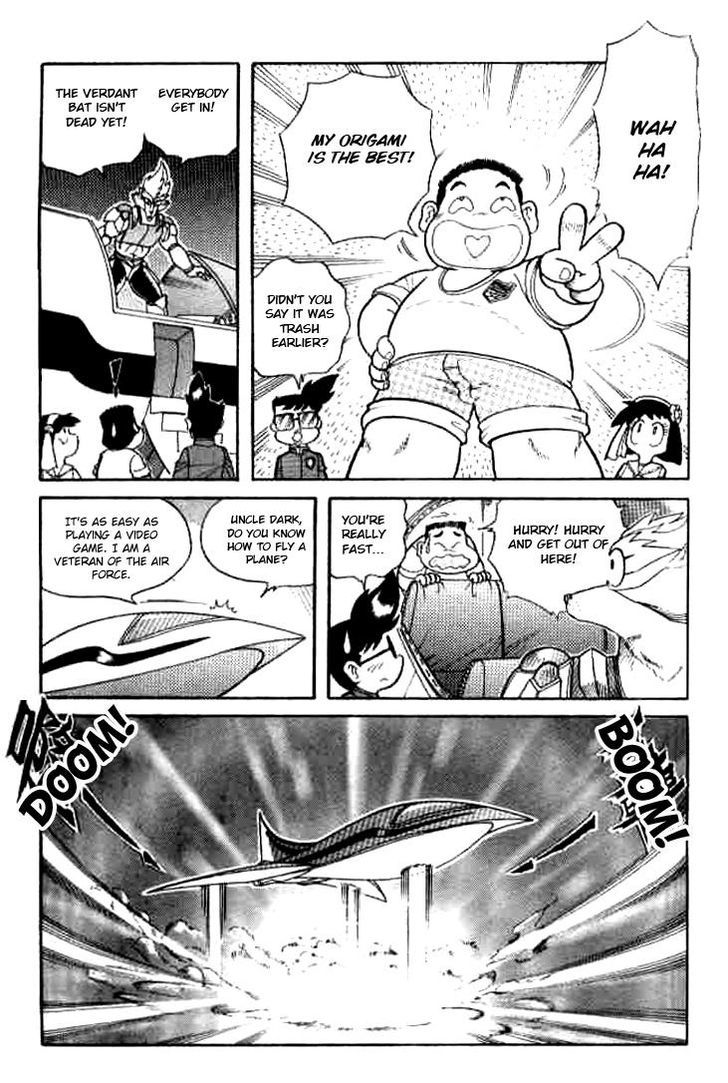 Origami Fighter Chapter 4 page 28 - Chapter 4 : The Ancient Ruins