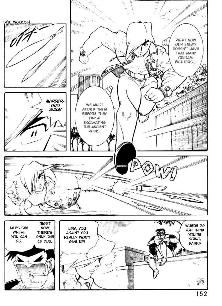 Origami Fighter Chapter 4 page 37 - Chapter 4 : The Ancient Ruins