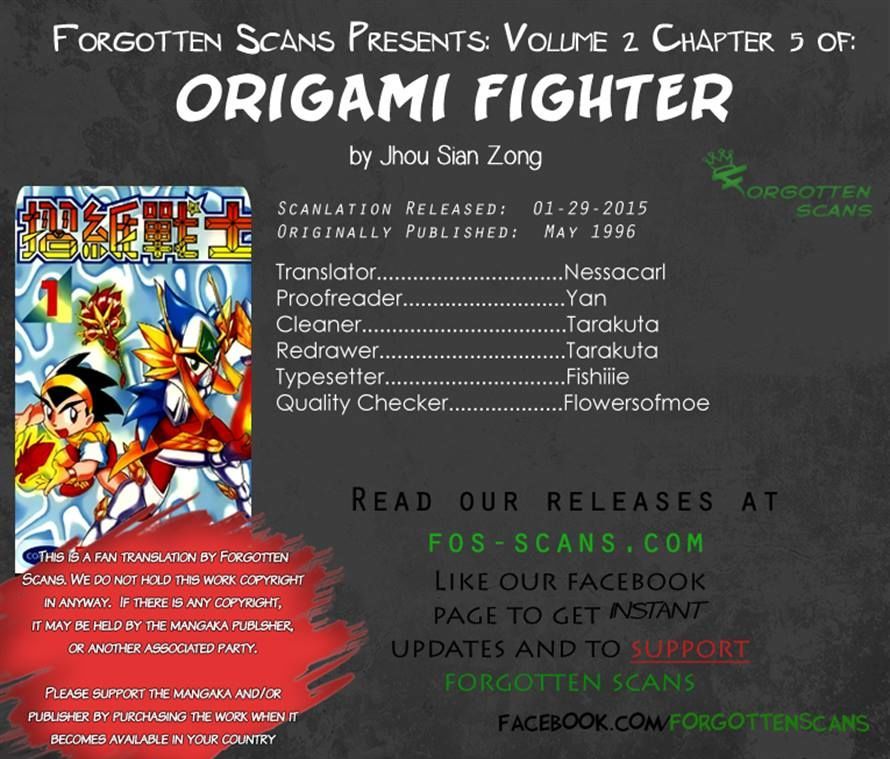 Origami Fighter Chapter 5 page 33 - Chapter 5