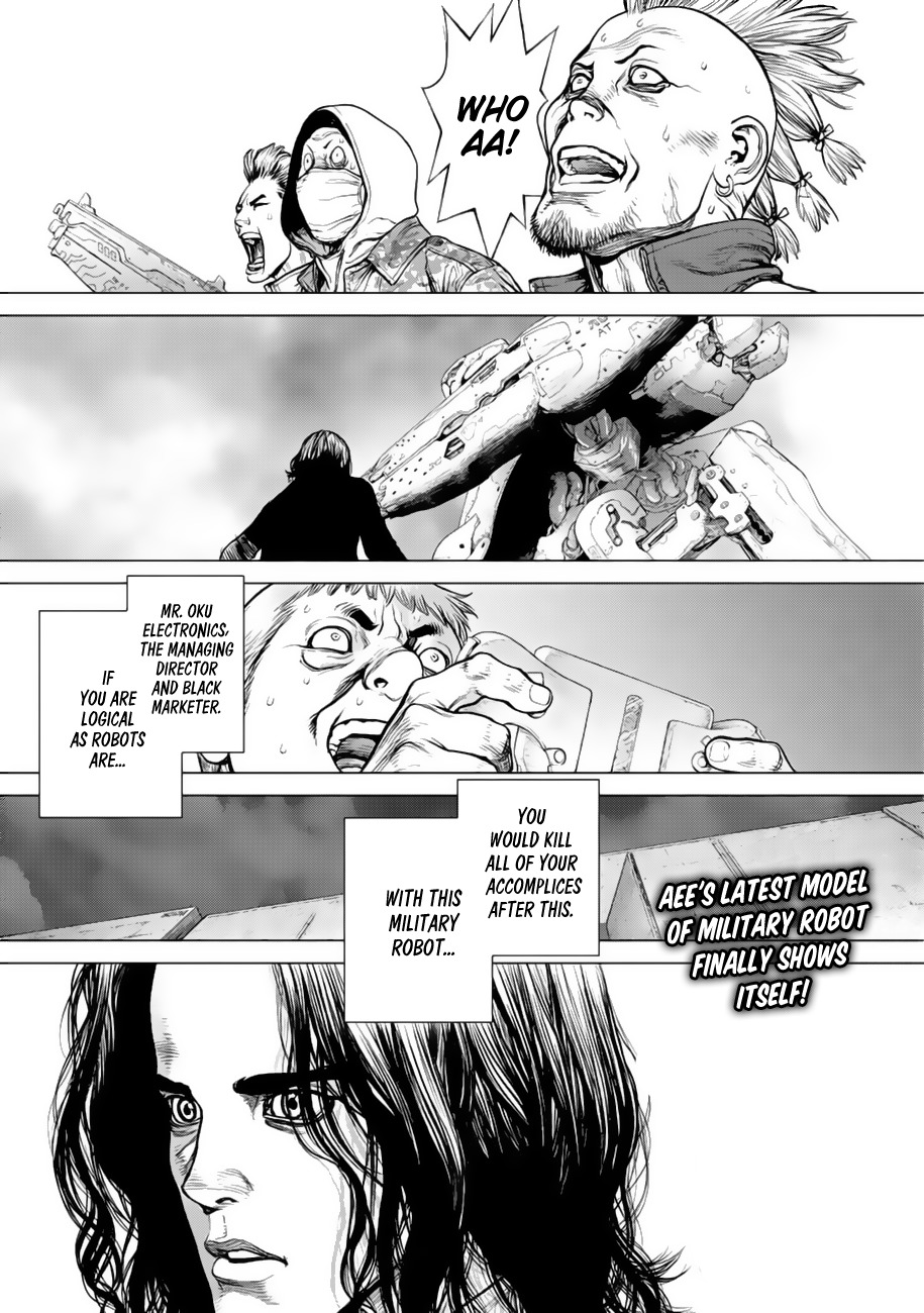 Origin Chapter 16 page 1 - Chapter 16: Military Robot