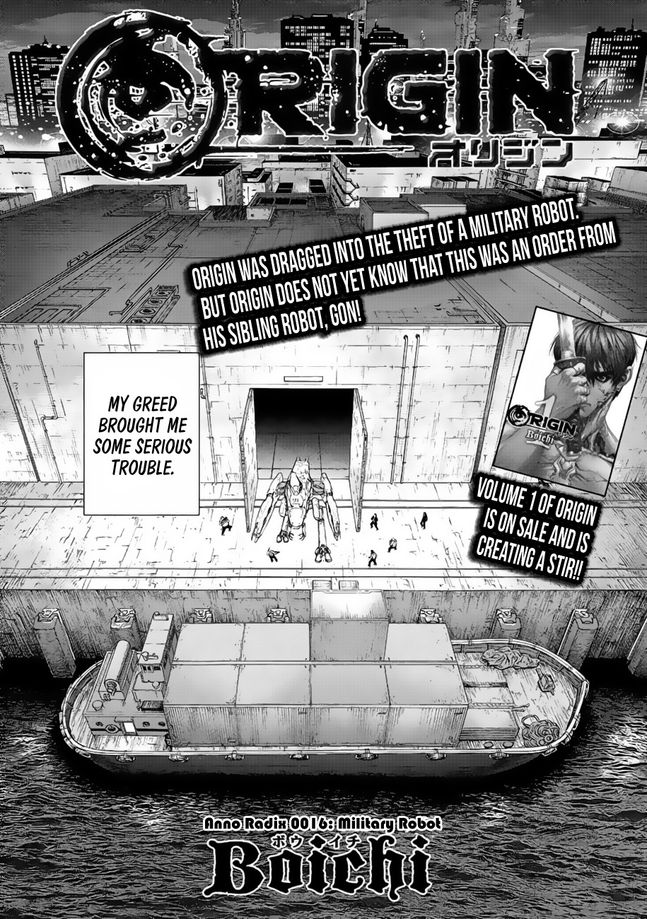 Origin Chapter 16 page 3 - Chapter 16: Military Robot