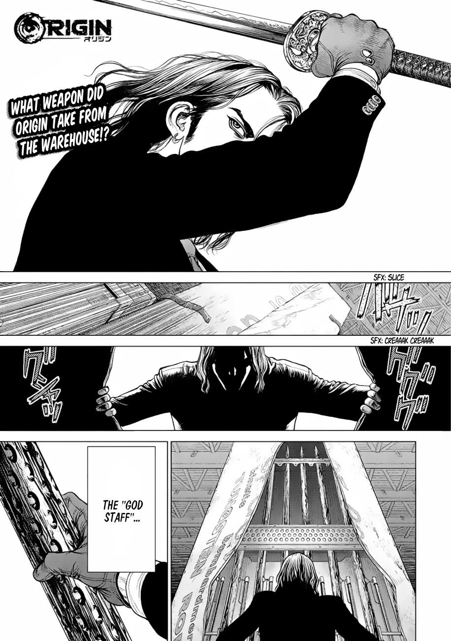 Origin Chapter 19 page 1 - Chapter 19: An Anti-Robot Offense