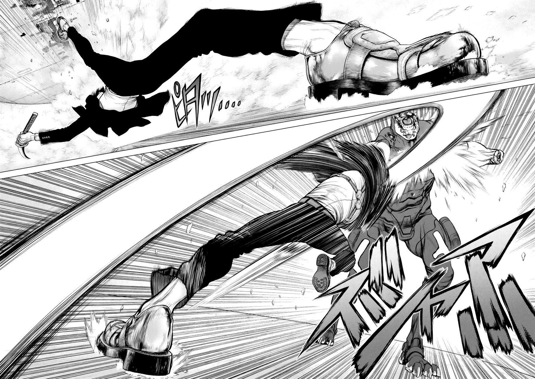 Origin Chapter 31 page 12 - Chapter 31: Railgun VS Katana
