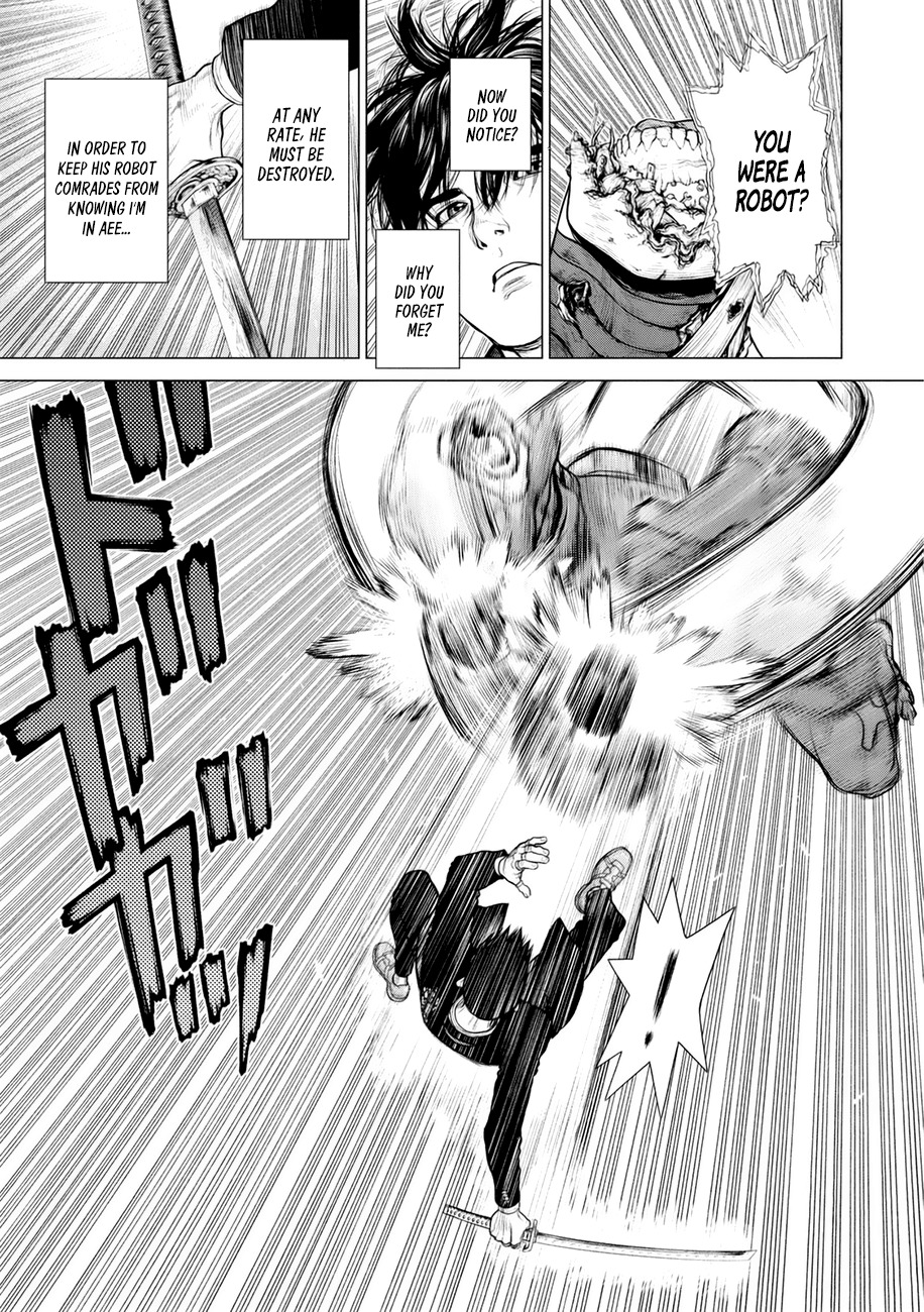 Origin Chapter 31 page 9 - Chapter 31: Railgun VS Katana