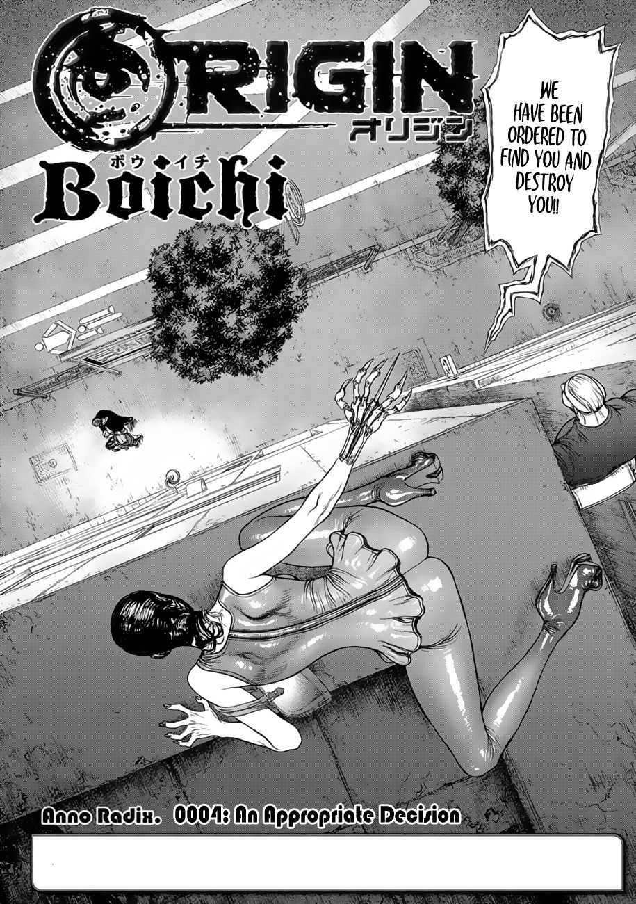 Origin Chapter 4 page 3 - Chapter 4: An Appropriate Decision