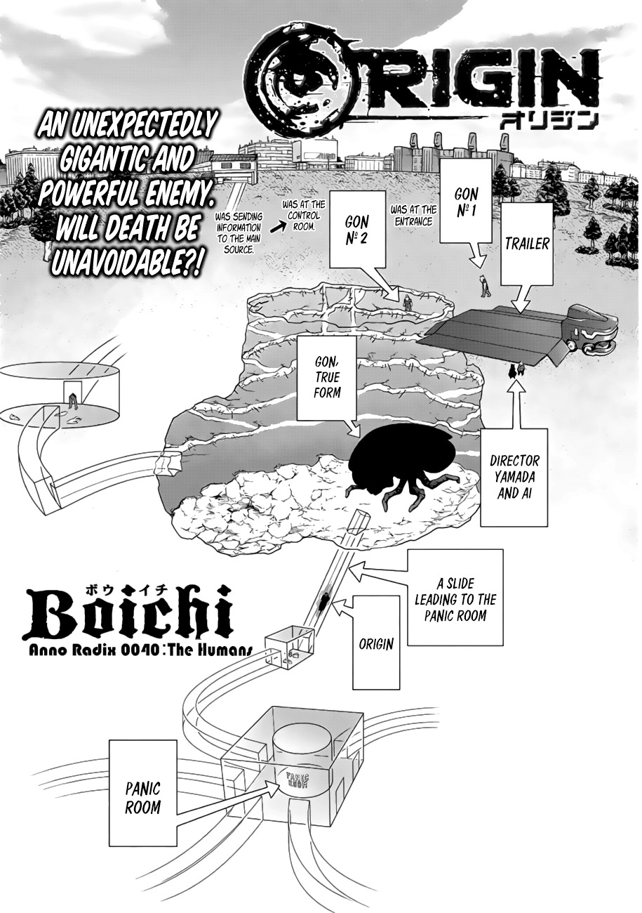 Origin Chapter 40 page 1 - Chapter 40: The Humans