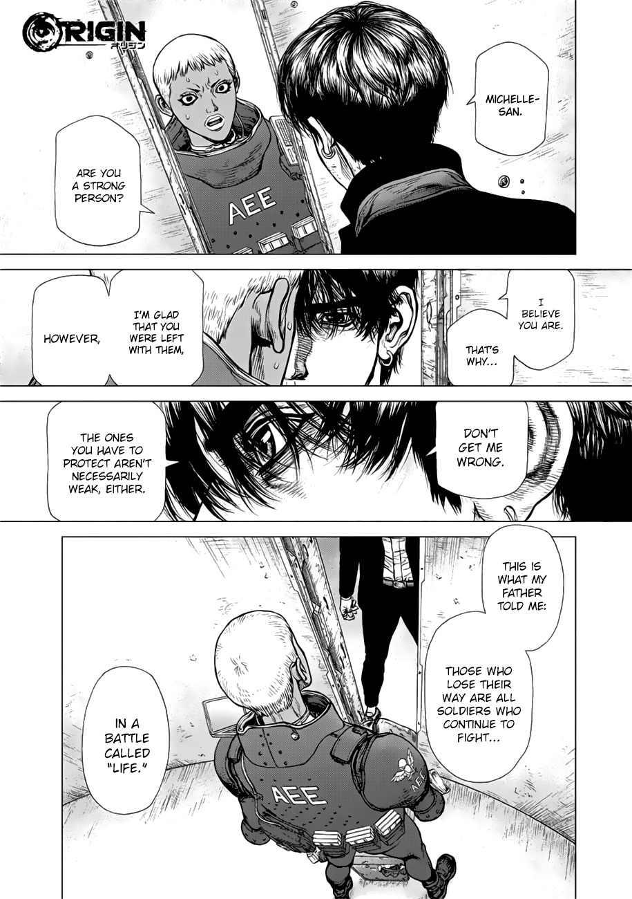 Origin Chapter 41 page 1 - Chapter 41: The Pride and Anger of Humans