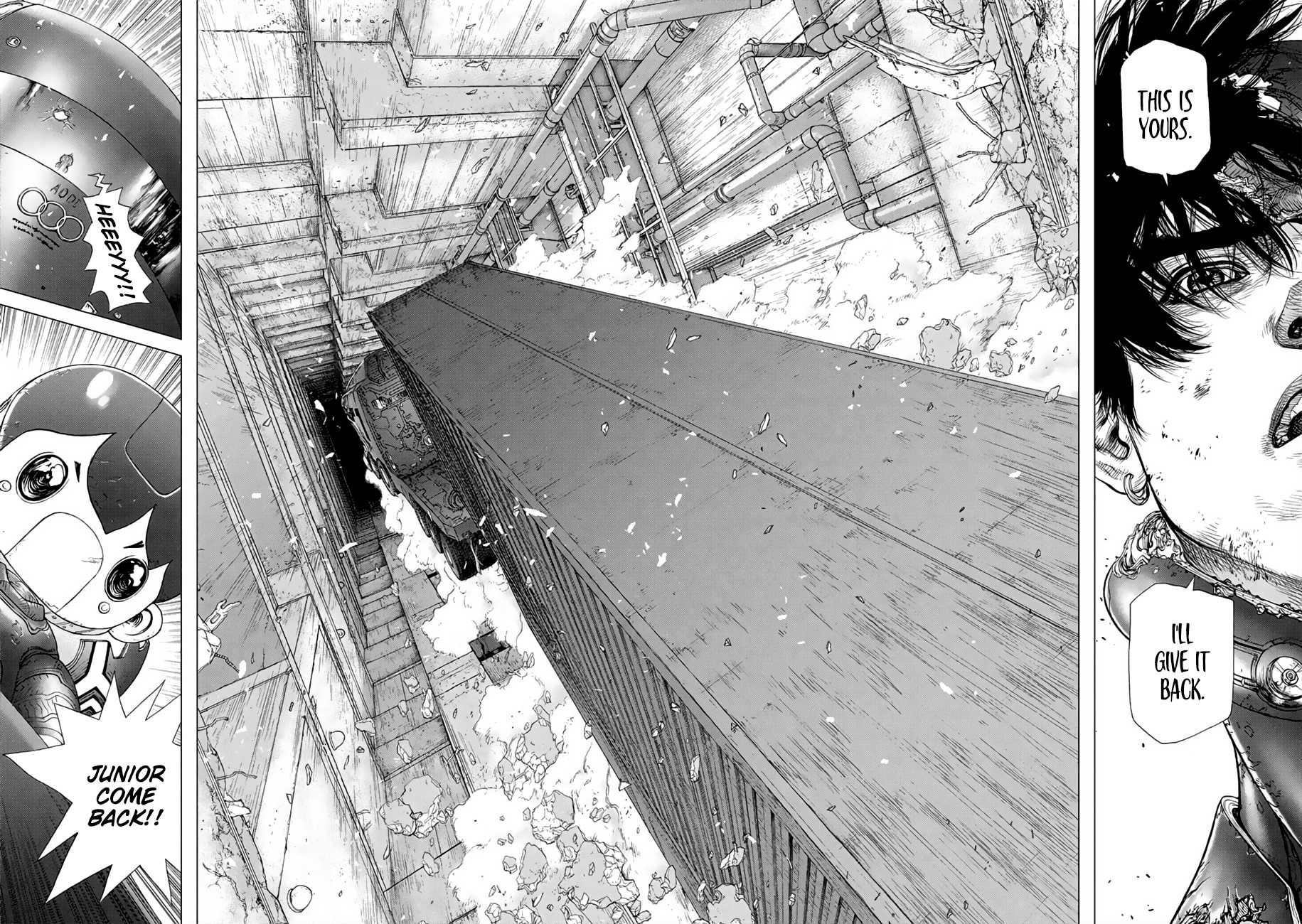 Origin Chapter 49 page 7 - Chapter 49: Rendezvous of Y, Gon and Yamada