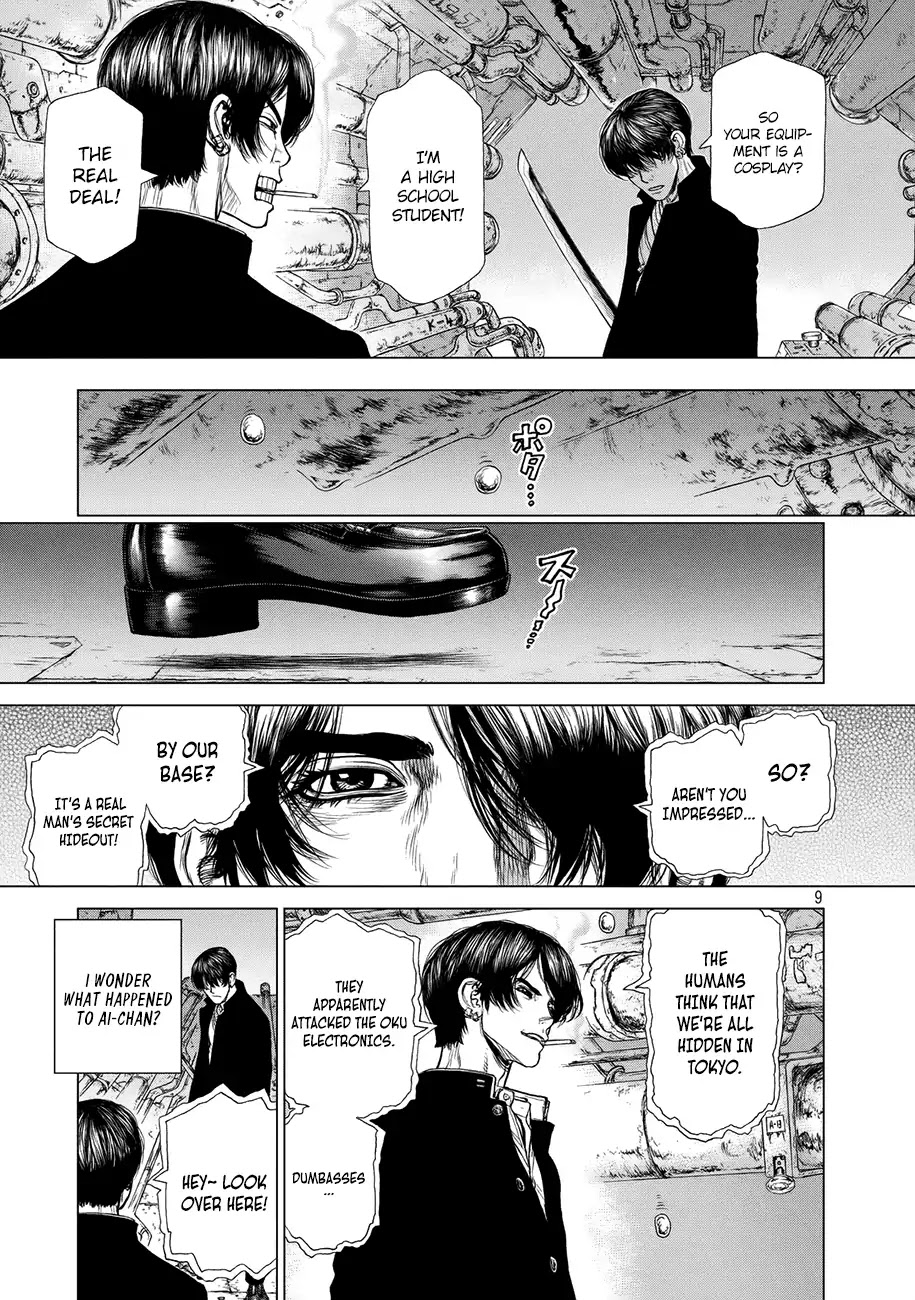 Origin Chapter 75 page 10 - Chapter 75: Underground