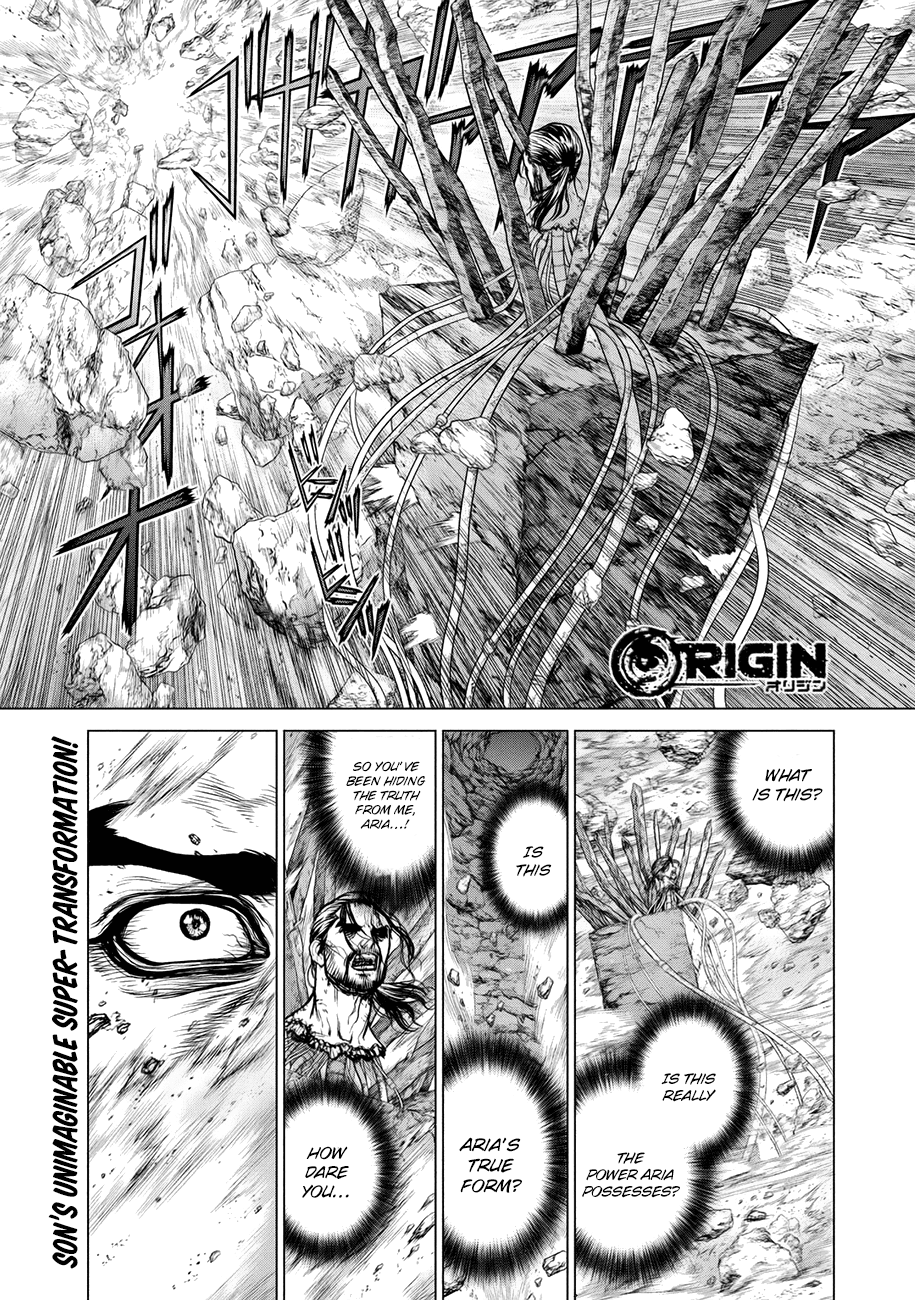 Origin Chapter 82 page 1 - Chapter 82: Not a man, but a child.