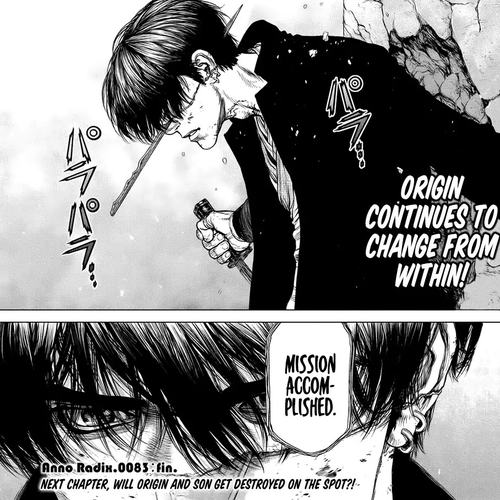 Origin Chapter 83: Time to Die cover