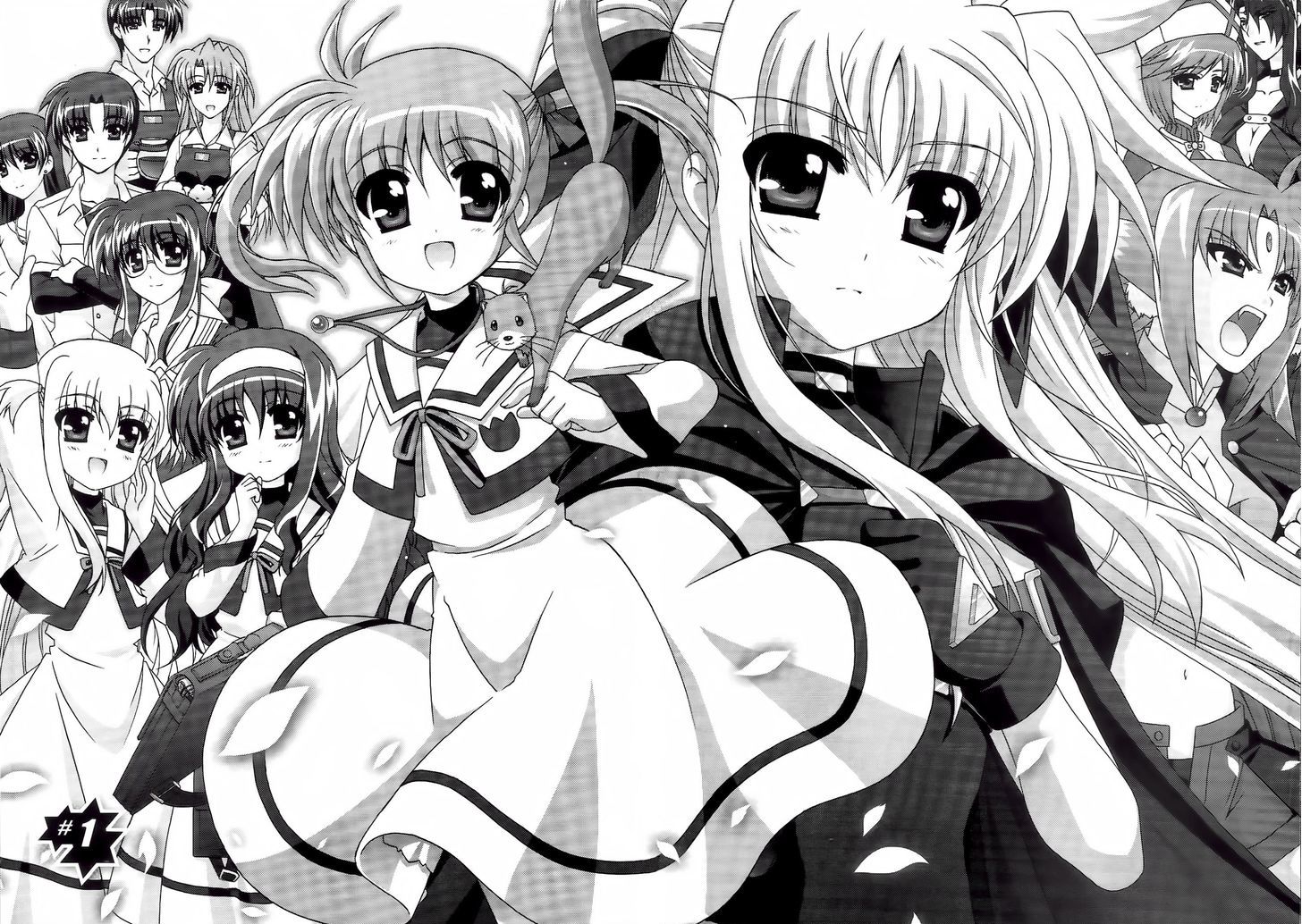 Original Chronicle Mahou Shoujo Lyrical Nanoha The 1st Chapter 1 page 2 - Chapter 1