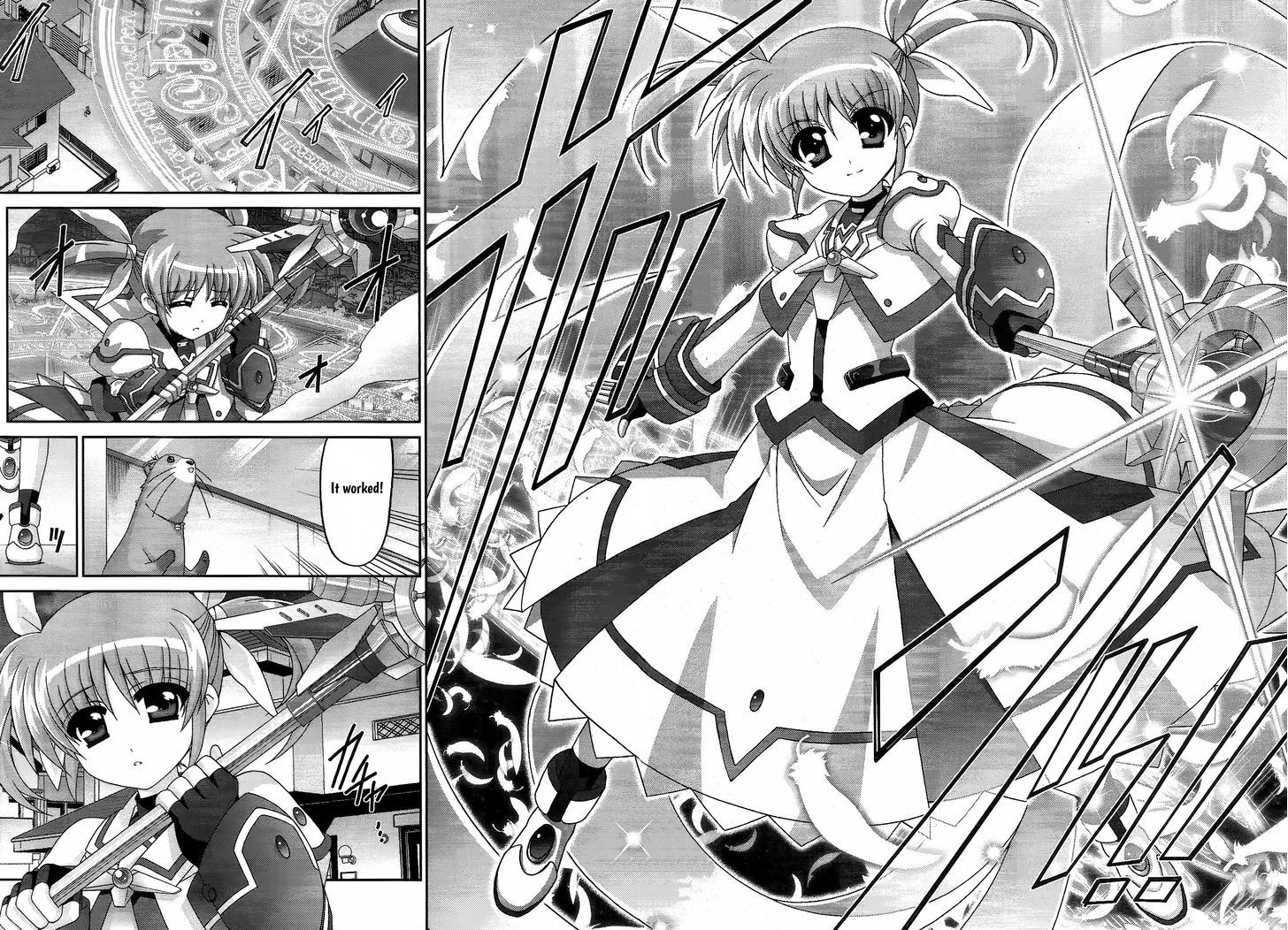 Original Chronicle Mahou Shoujo Lyrical Nanoha The 1st Chapter 1 page 36 - Chapter 1