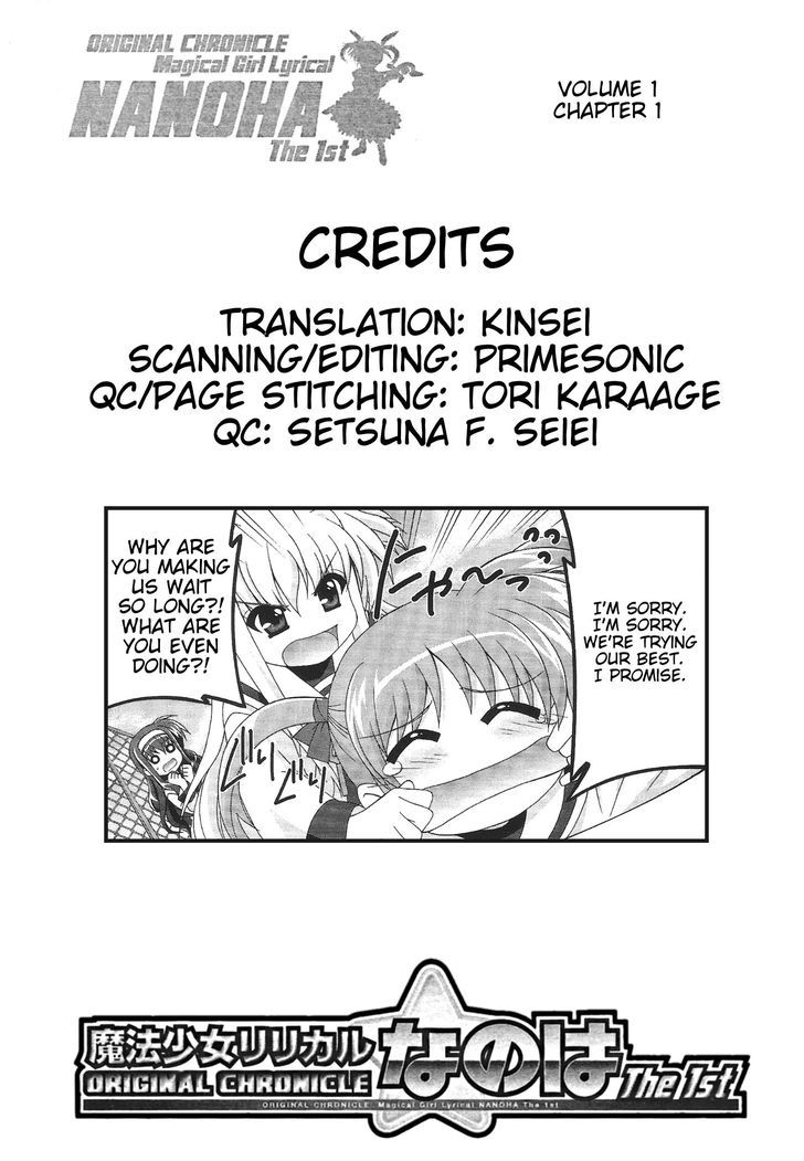Original Chronicle Mahou Shoujo Lyrical Nanoha The 1st Chapter 1 page 38 - Chapter 1