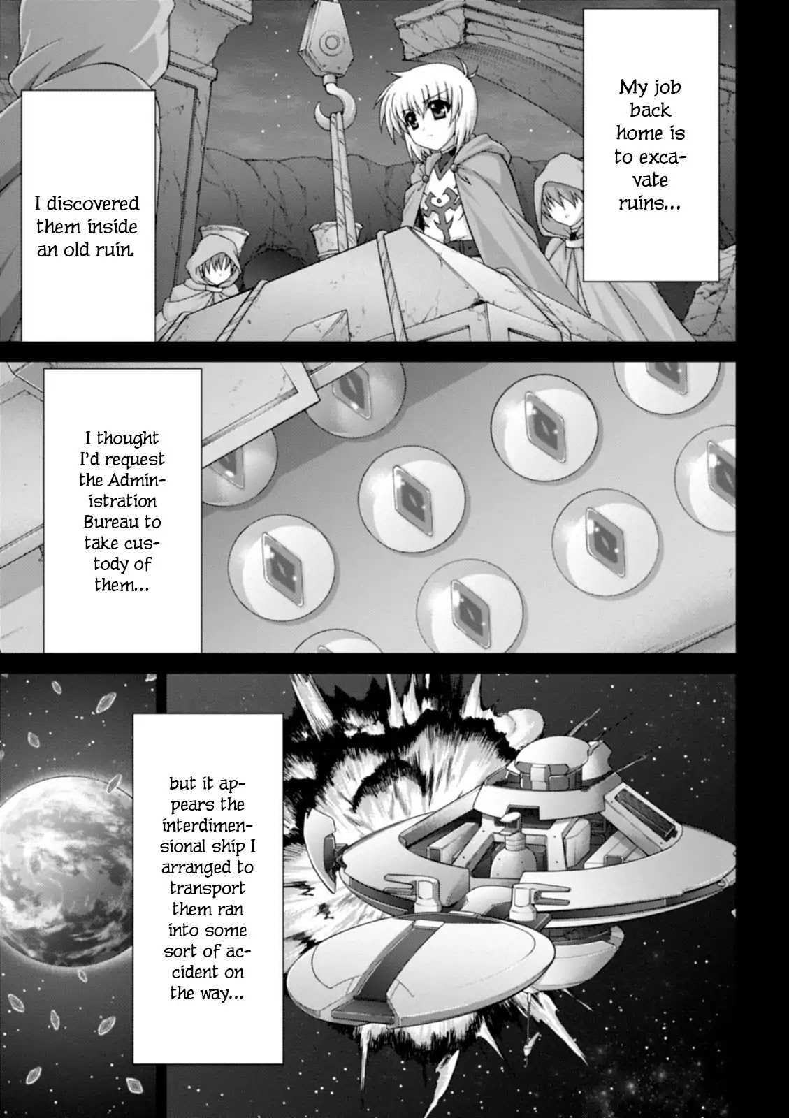 Original Chronicle Mahou Shoujo Lyrical Nanoha The 1st Chapter 2 page 29 - Chapter 2