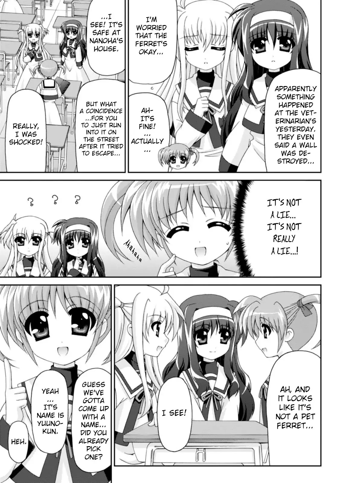 Original Chronicle Mahou Shoujo Lyrical Nanoha The 1st Chapter 2 page 33 - Chapter 2