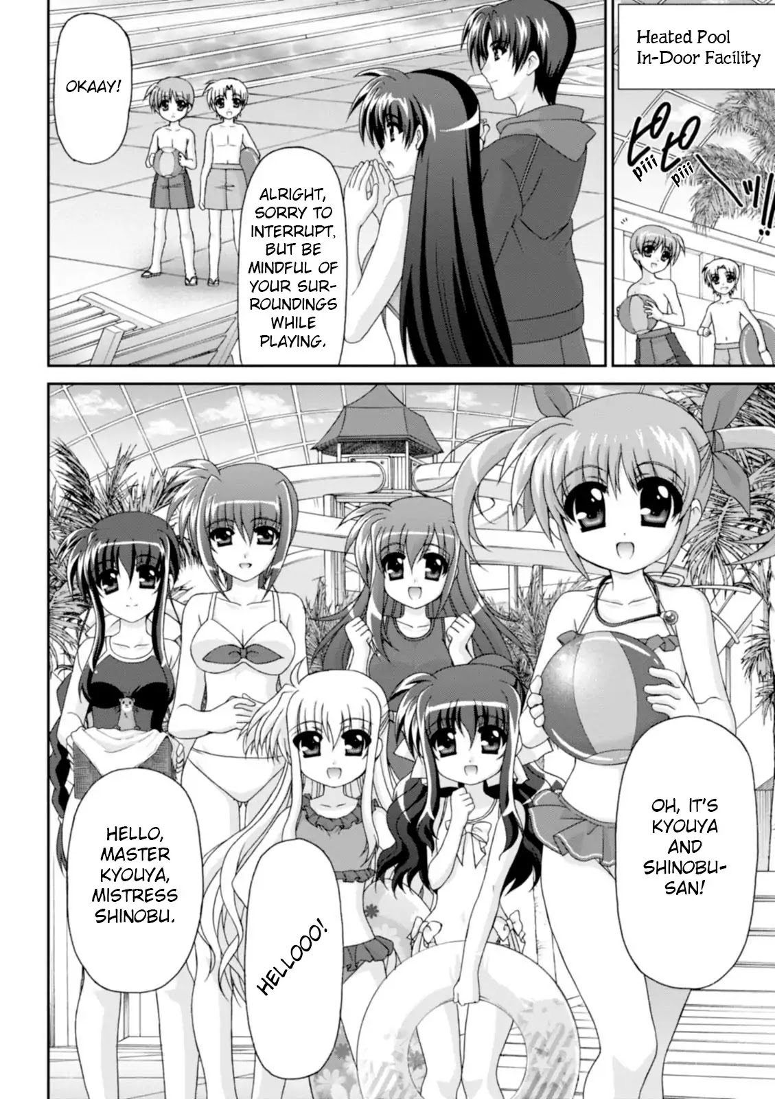 Original Chronicle Mahou Shoujo Lyrical Nanoha The 1st Chapter 3 page 10 - Chapter 3