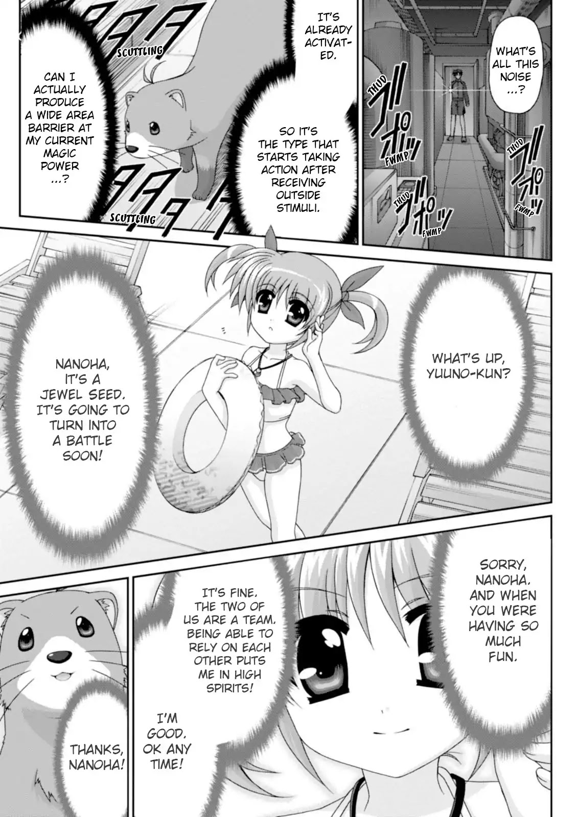 Original Chronicle Mahou Shoujo Lyrical Nanoha The 1st Chapter 3 page 17 - Chapter 3