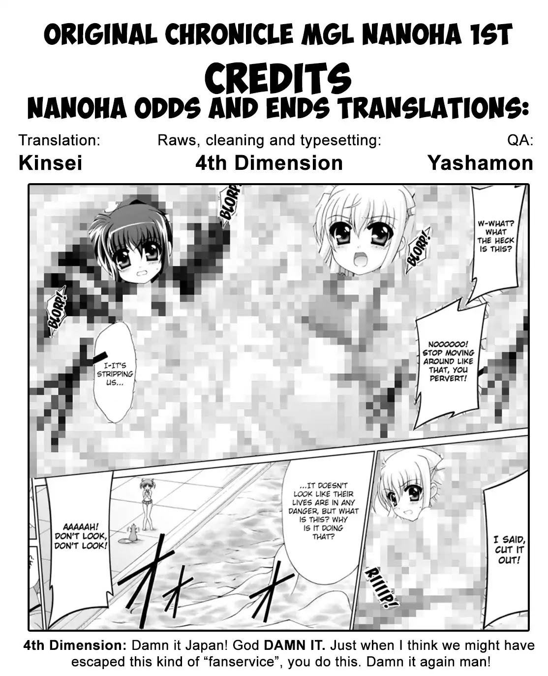 Original Chronicle Mahou Shoujo Lyrical Nanoha The 1st Chapter 3 page 40 - Chapter 3