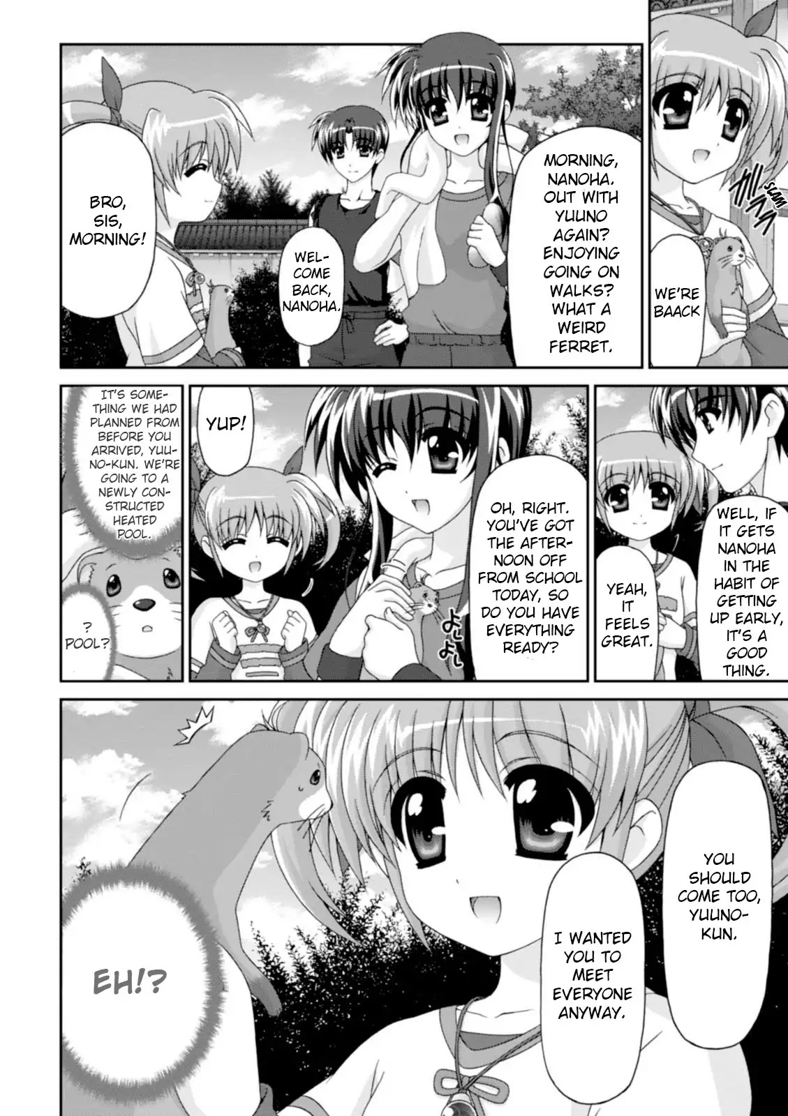 Original Chronicle Mahou Shoujo Lyrical Nanoha The 1st Chapter 3 page 8 - Chapter 3