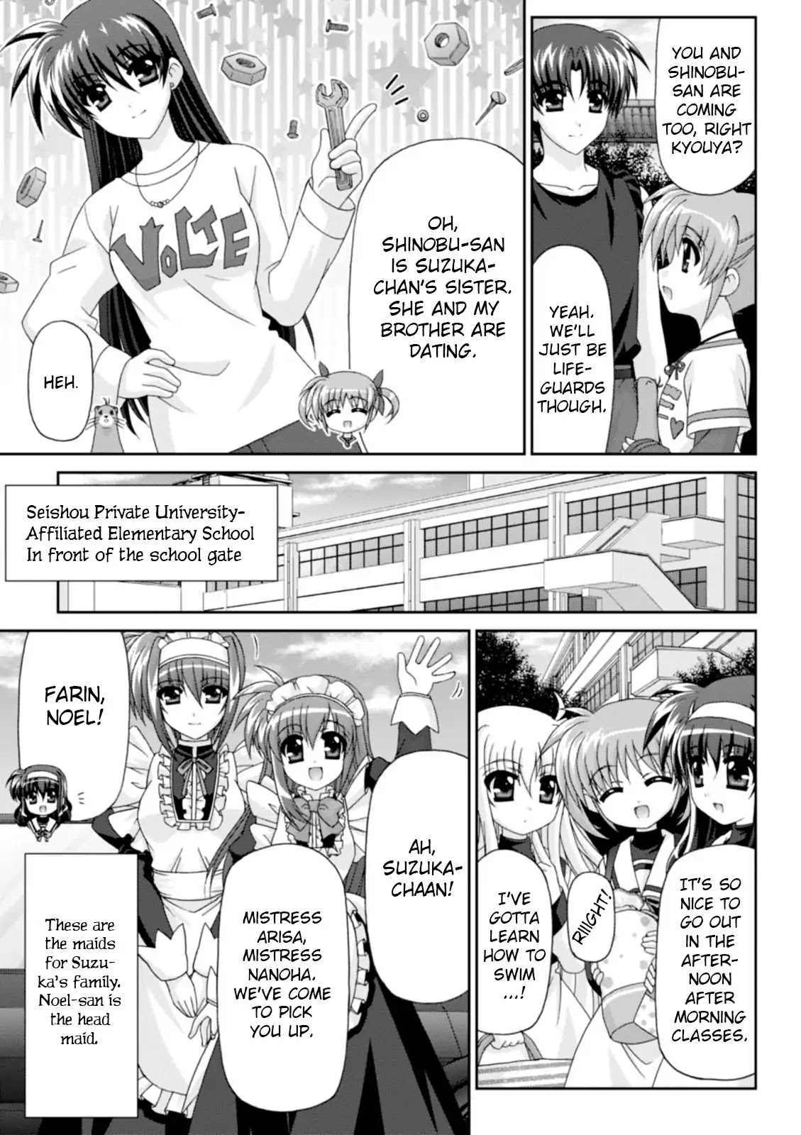 Original Chronicle Mahou Shoujo Lyrical Nanoha The 1st Chapter 3 page 9 - Chapter 3