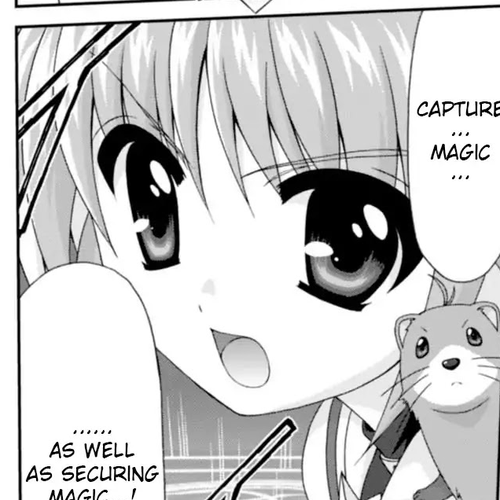 Original Chronicle Mahou Shoujo Lyrical Nanoha The 1st Chapter 3 cover