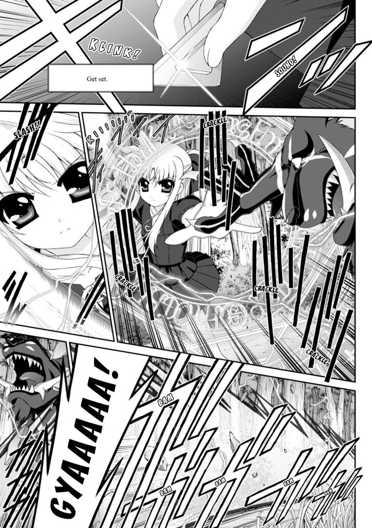 Original Chronicle Mahou Shoujo Lyrical Nanoha The 1st Chapter 4 page 13 - Chapter 4
