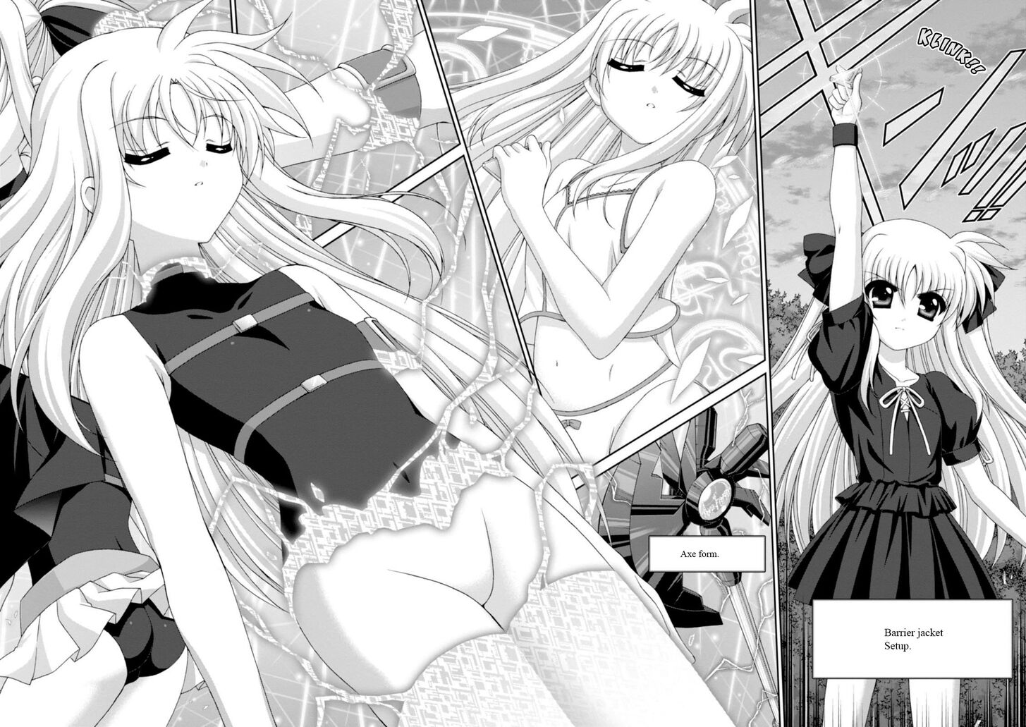 Original Chronicle Mahou Shoujo Lyrical Nanoha The 1st Chapter 4 page 14 - Chapter 4
