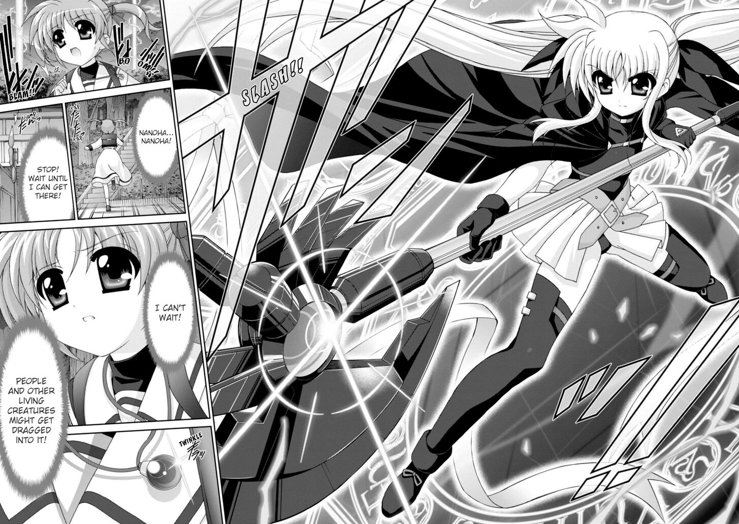 Original Chronicle Mahou Shoujo Lyrical Nanoha The 1st Chapter 4 page 15 - Chapter 4