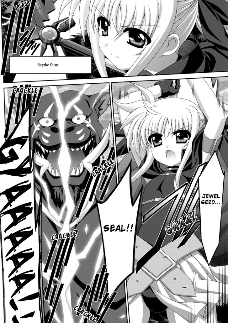 Original Chronicle Mahou Shoujo Lyrical Nanoha The 1st Chapter 4 page 22 - Chapter 4