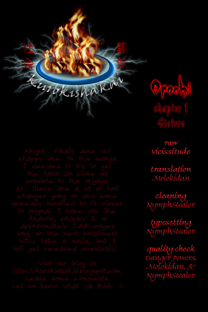 Orochi Chapter 1 page 95 - Chapter 1: Sisters