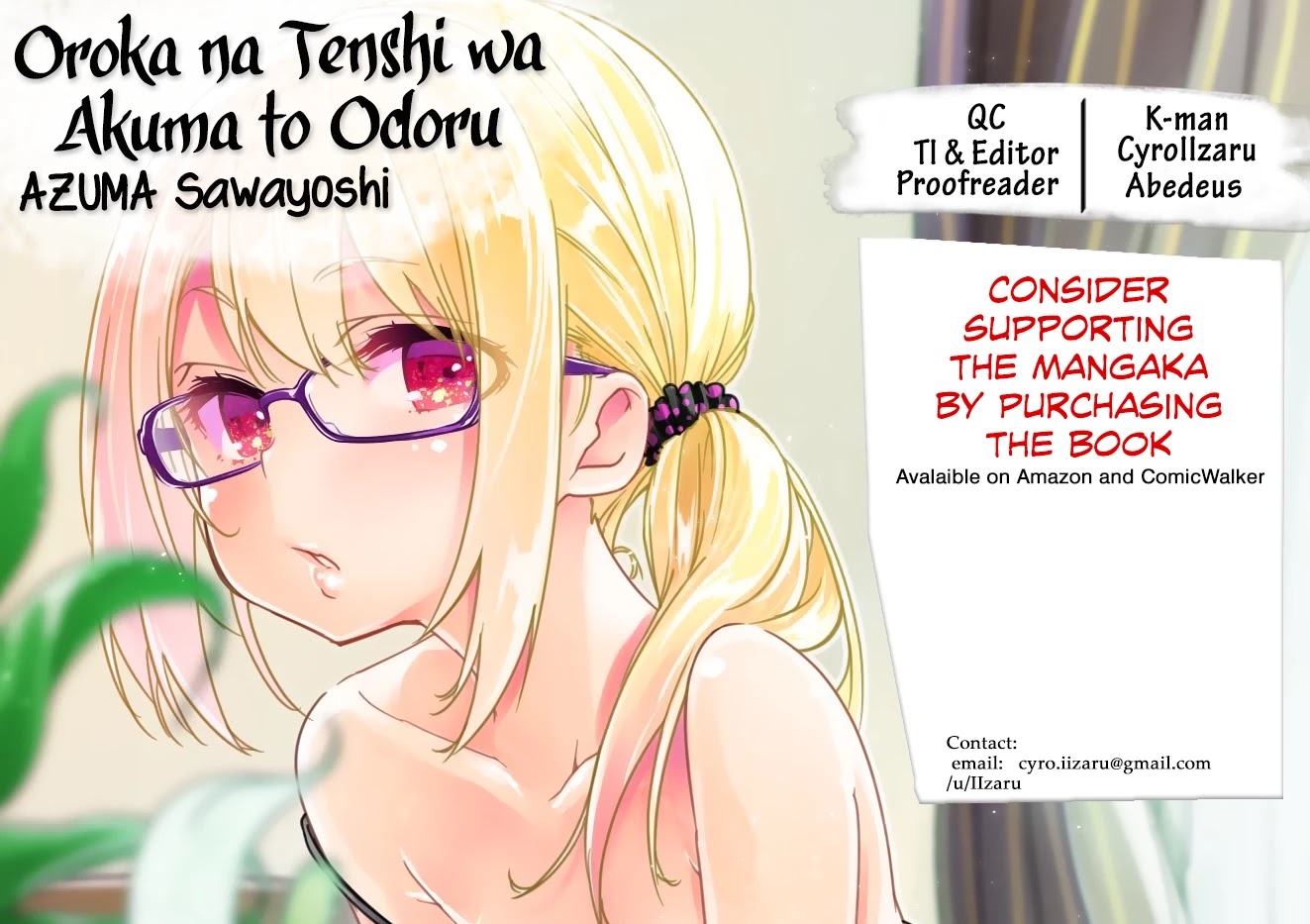 Oroka na Tenshi wa Akuma to Odoru Chapter 10 page 37 - Chapter 10: Calculations Lead to Victory