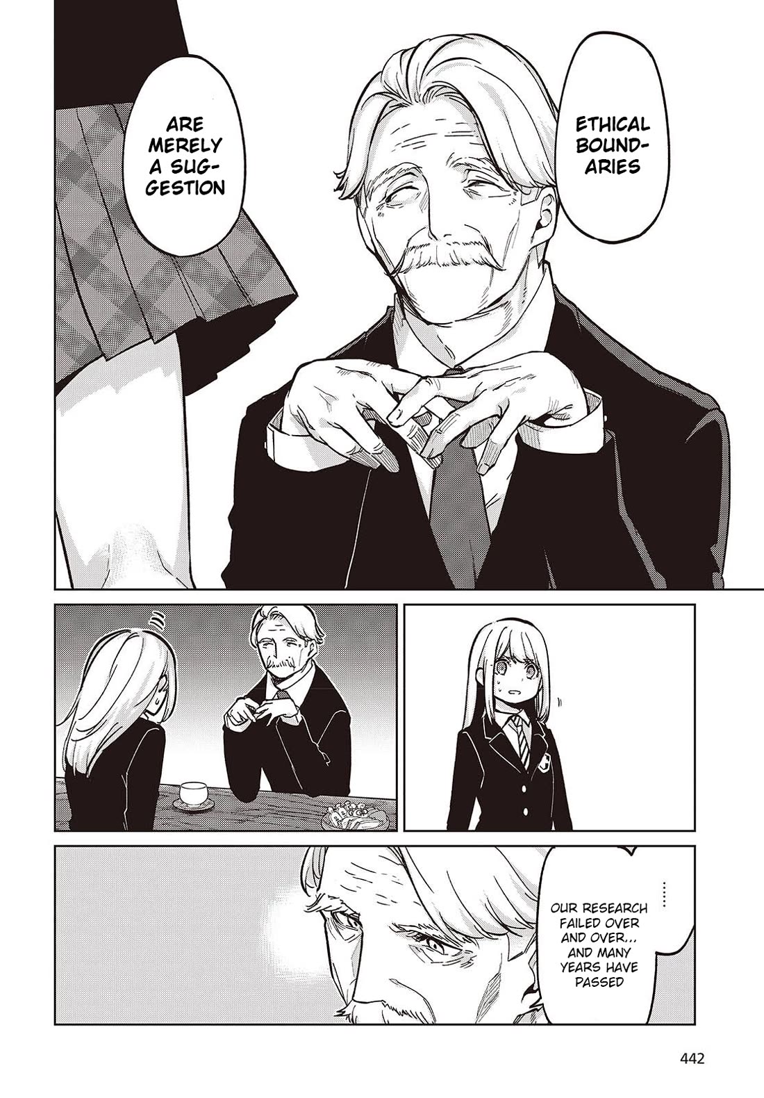 Oroka na Tenshi wa Akuma to Odoru Chapter 101 page 14 - Chapter 101: Intention