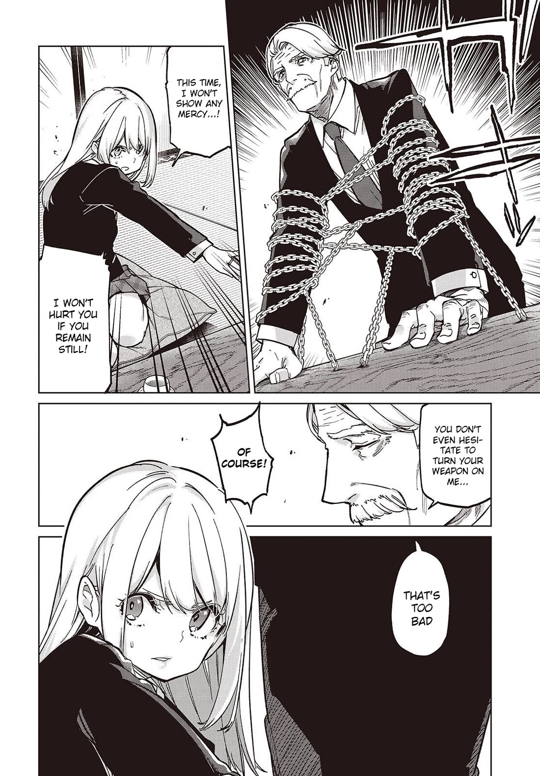 Oroka na Tenshi wa Akuma to Odoru Chapter 101 page 22 - Chapter 101: Intention