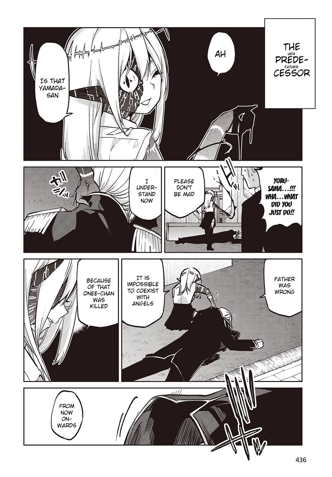 Oroka na Tenshi wa Akuma to Odoru Chapter 101 page 8 - Chapter 101: Intention