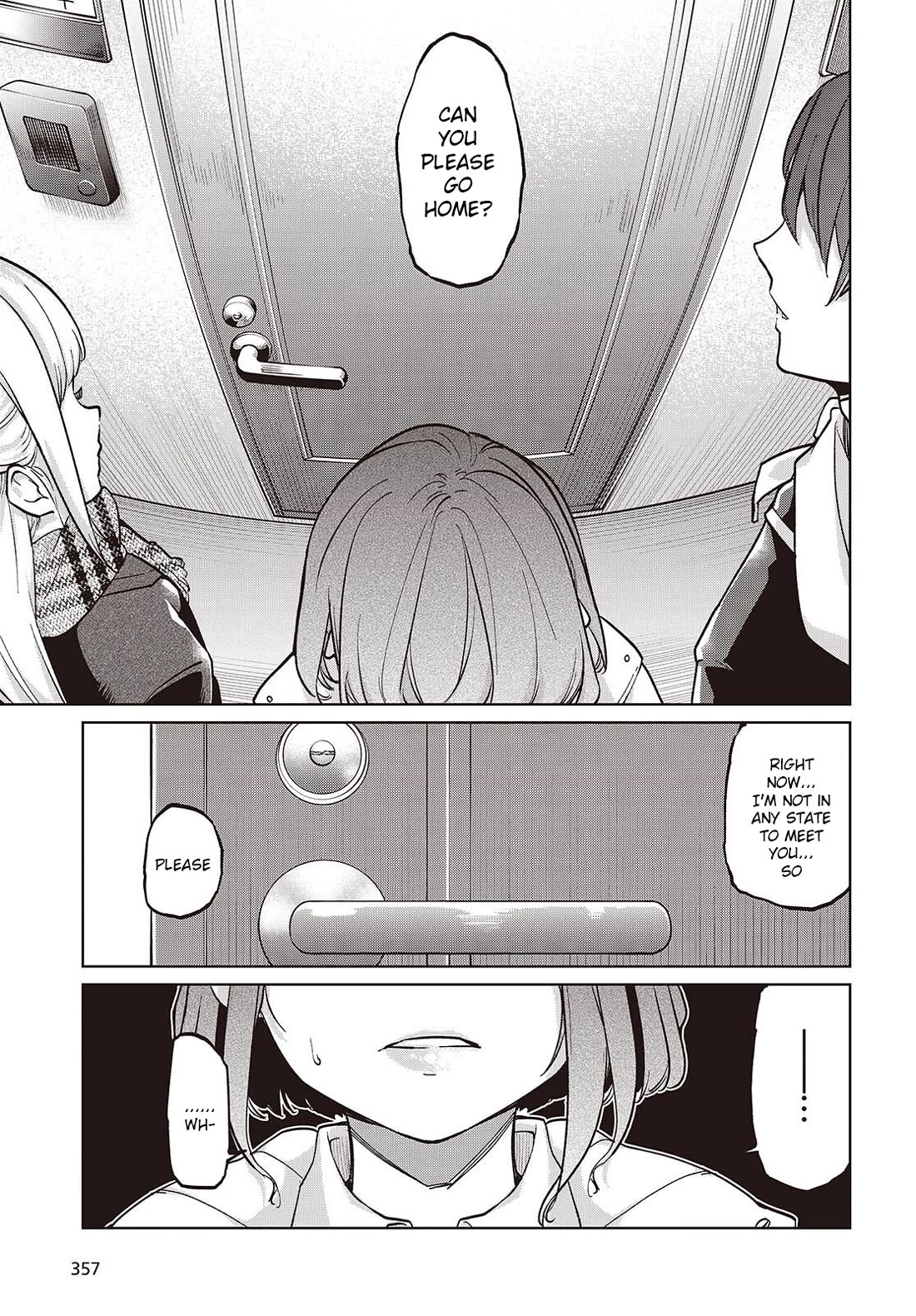 Oroka na Tenshi wa Akuma to Odoru Chapter 103 page 13 - Chapter 103: Door