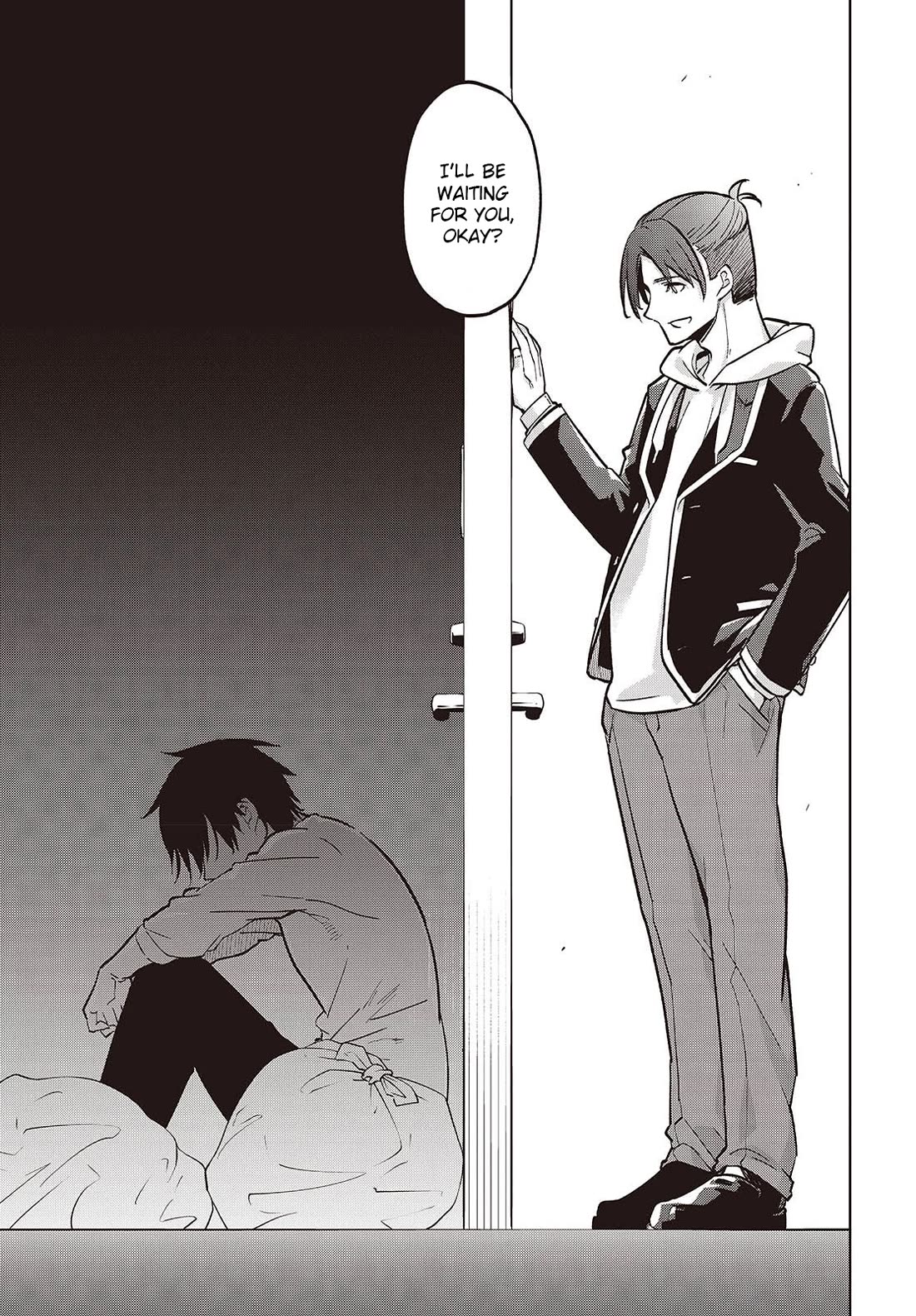 Oroka na Tenshi wa Akuma to Odoru Chapter 103 page 21 - Chapter 103: Door