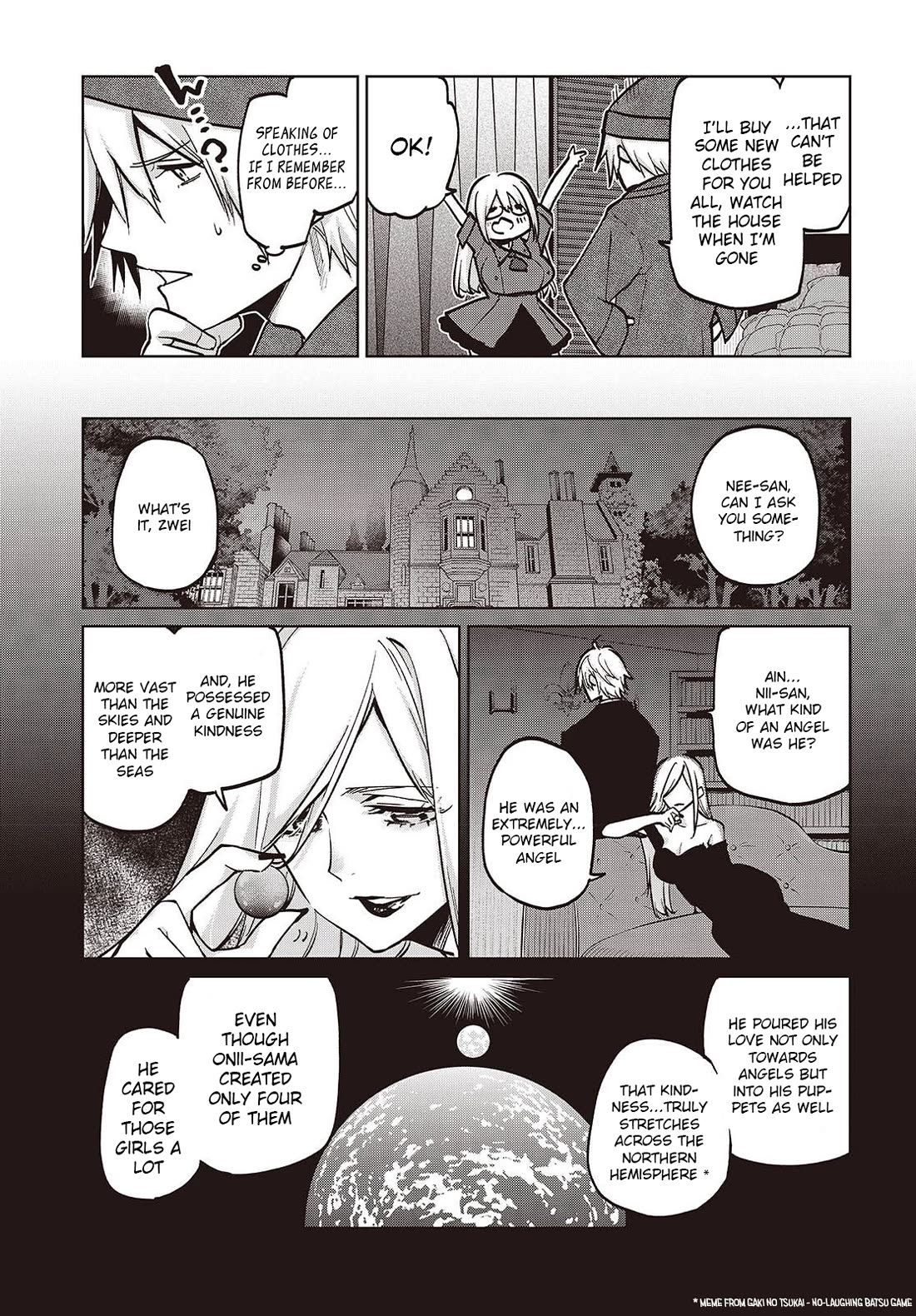 Oroka na Tenshi wa Akuma to Odoru Chapter 105.5 page 5 - Chapter 105.5: Side story: Tsubakuro-san