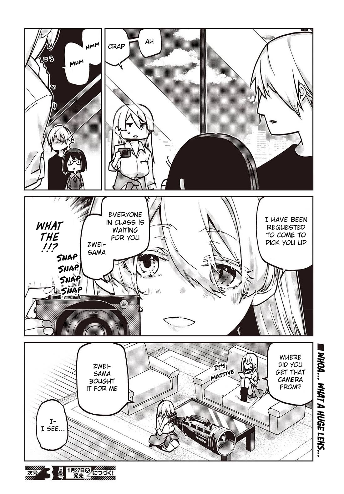 Oroka na Tenshi wa Akuma to Odoru Chapter 105.5 page 8 - Chapter 105.5: Side story: Tsubakuro-san