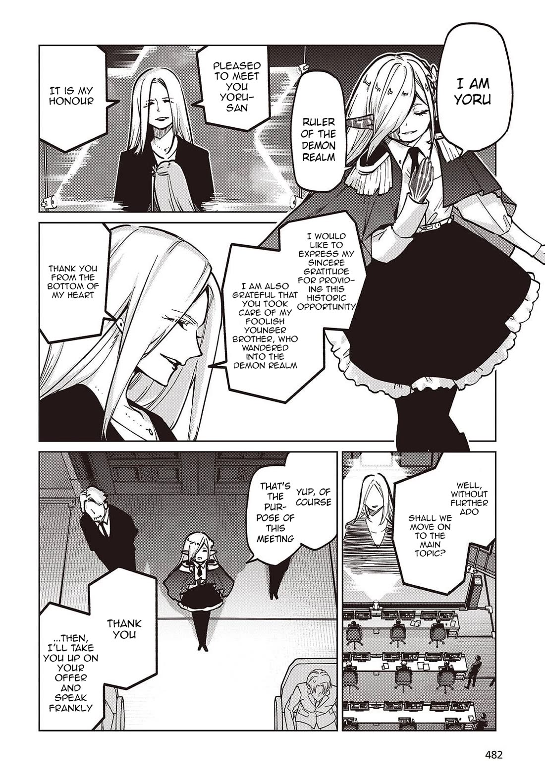 Oroka na Tenshi wa Akuma to Odoru Chapter 108 page 20 - Chapter 108: Meeting